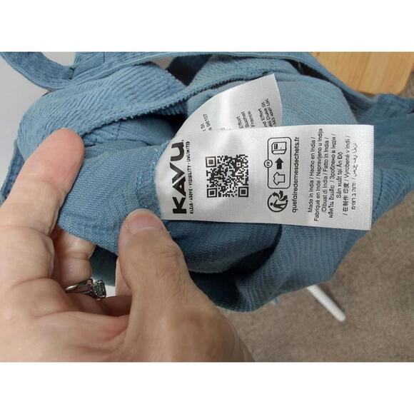 Kavu Blue Corduroy Dress - Picture 6 of 7